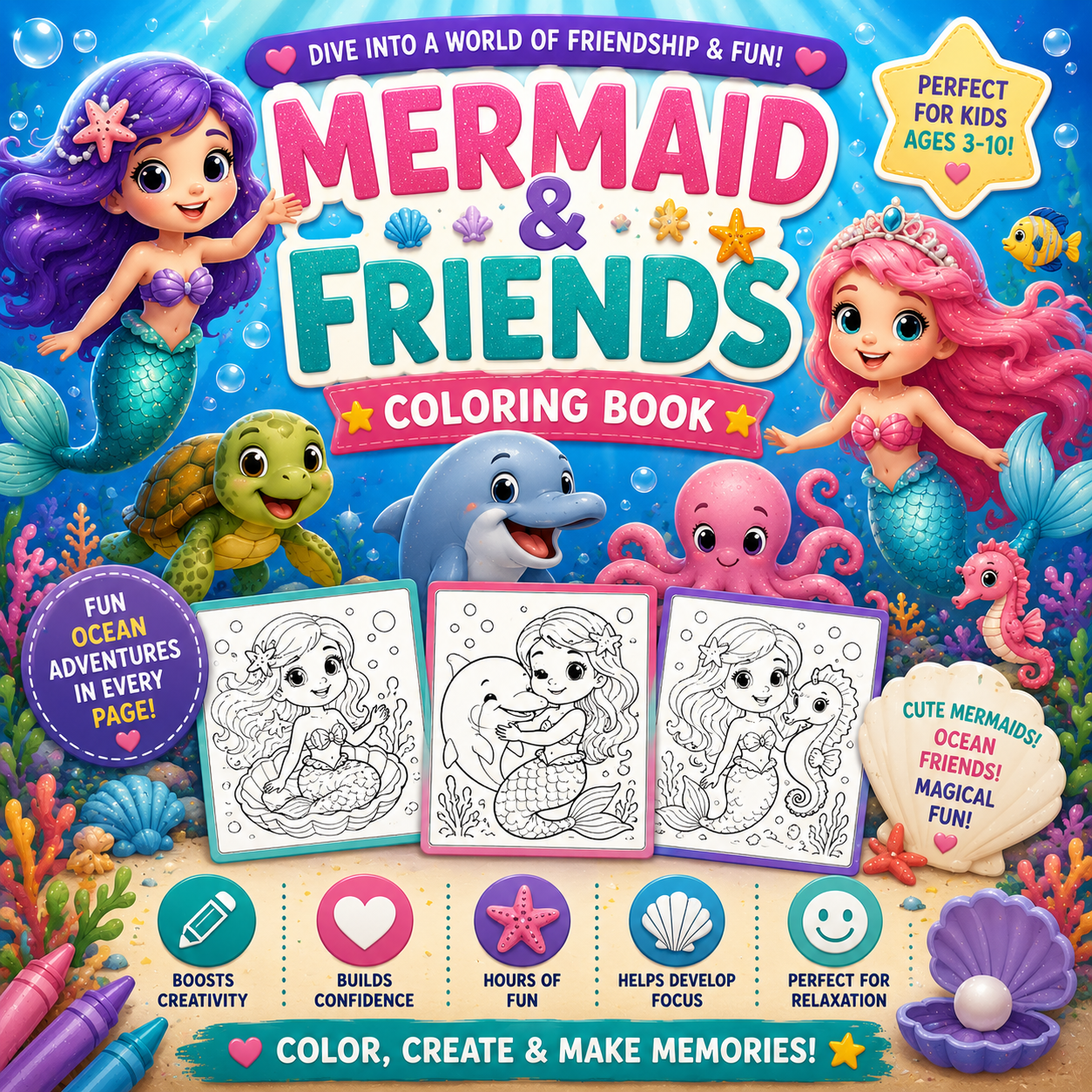 Mermaid & Friends