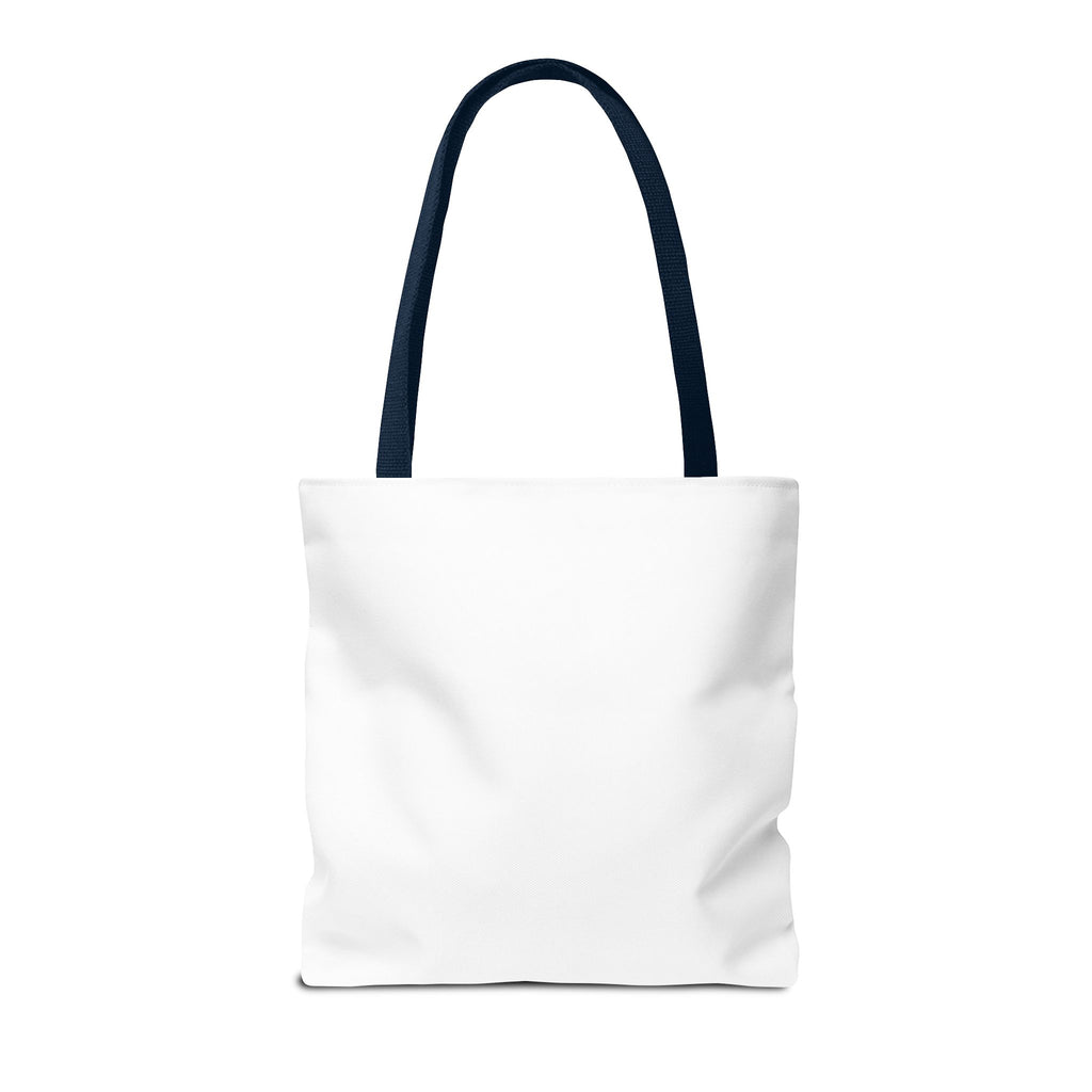 Nautical Lighthouse Tote Bag "Blue Harbor Publishing" Vintage Seaside Canvas Tote