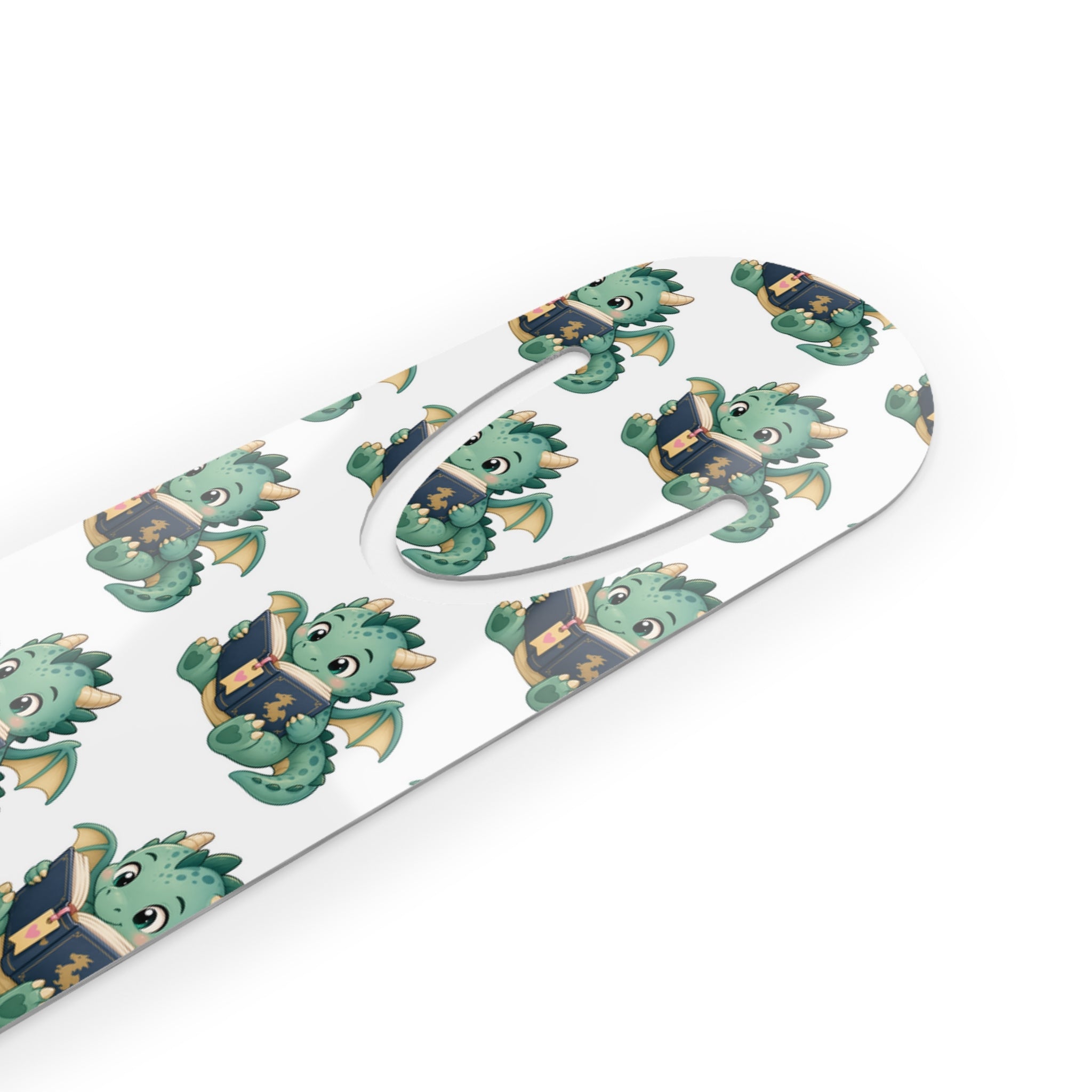 Cute Reading Dragon Bookmark