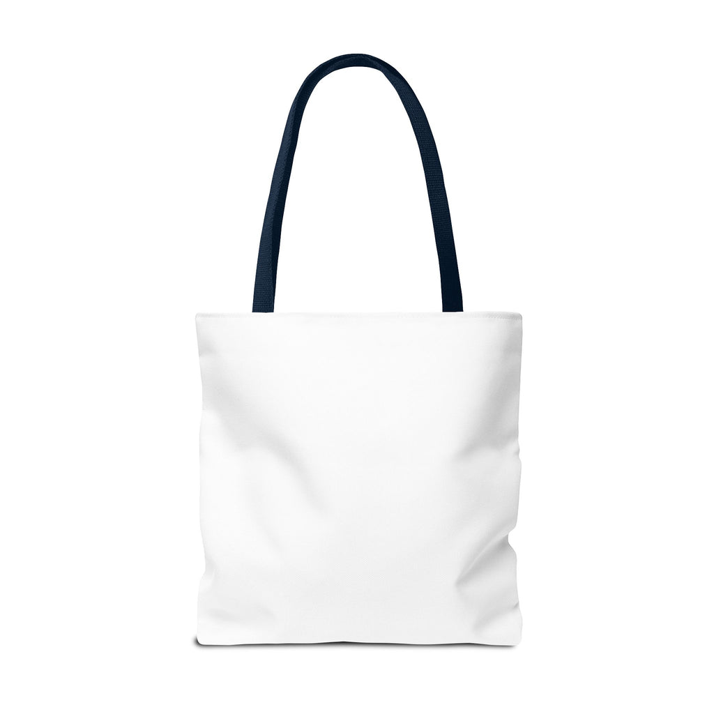 Nautical Lighthouse Tote Bag "Blue Harbor Publishing" Vintage Seaside Canvas Tote