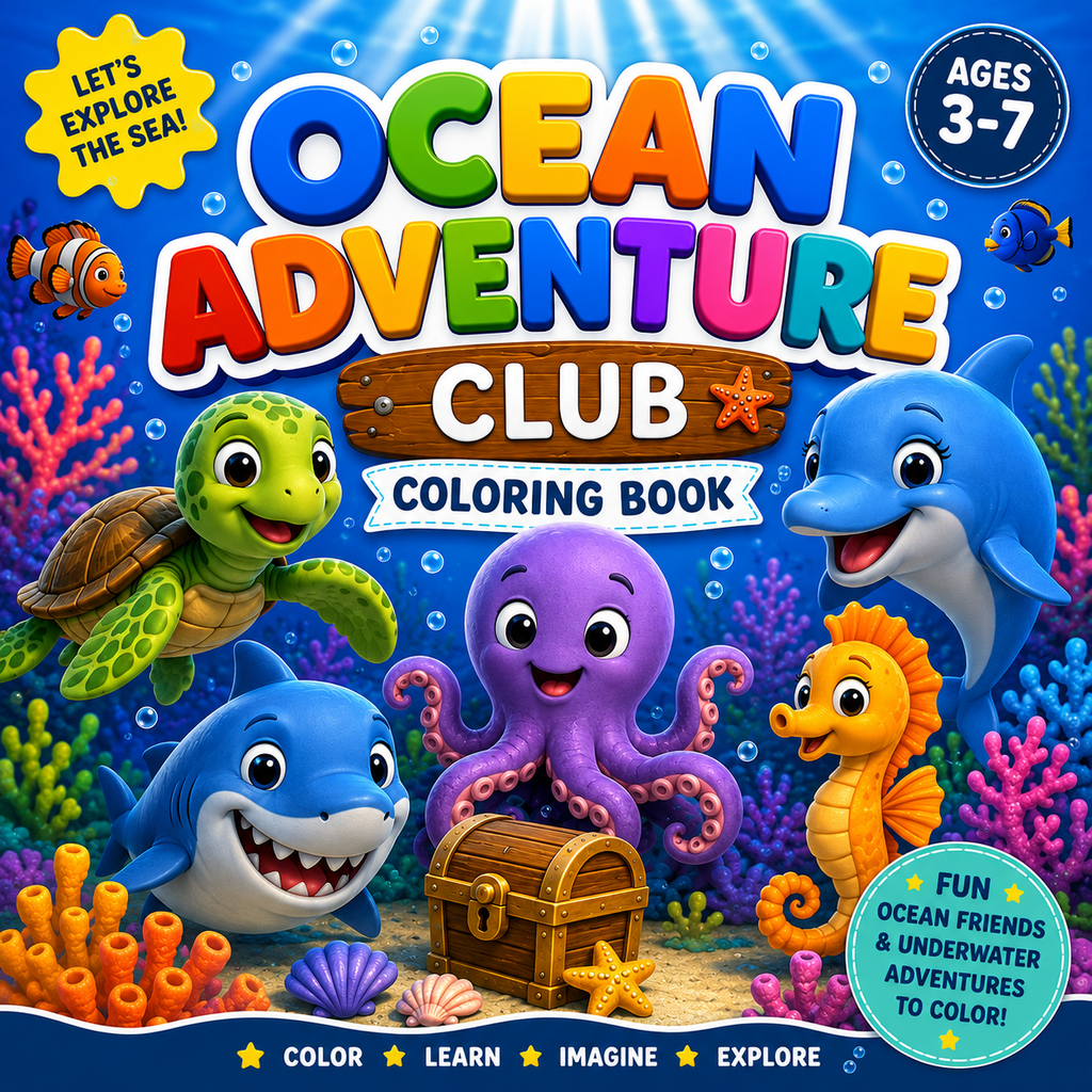 Blue Harbor Coloring Collection